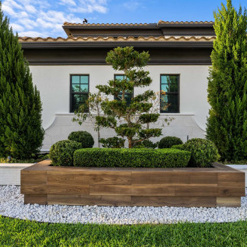 We Created A Luxurious Backyard Resort For This Home In Parkland Bay