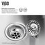 VIGO All-In-One 32" Mercer Stainless Steel Undermount Kitchen Sink Set