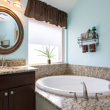 Master Bathroom | Expand and Brighten Shower | Repaint Walls & Ceiling
