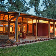 Exterior patio overhang