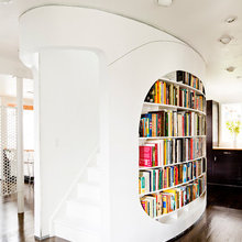 Bookcase reading nook ideas