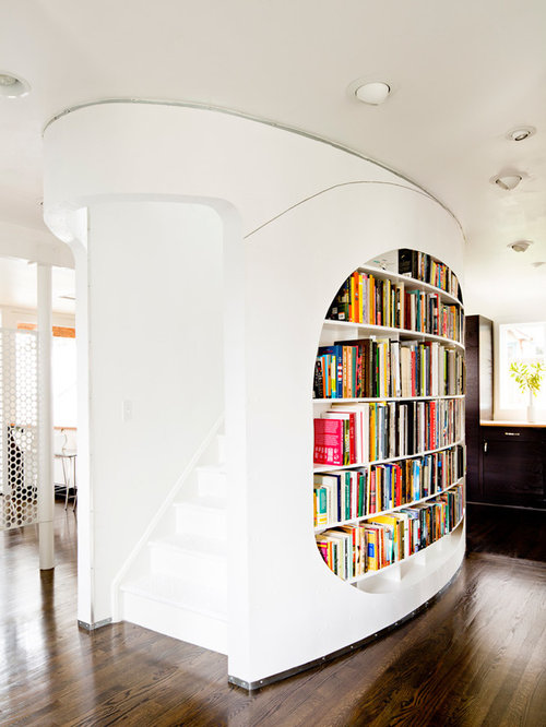 Seethrough Bookcase Houzz