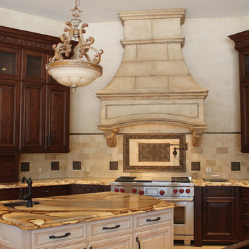Tuscan Stone Vent Hood