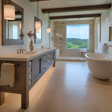 Hillside Remodel Master Bathroom
