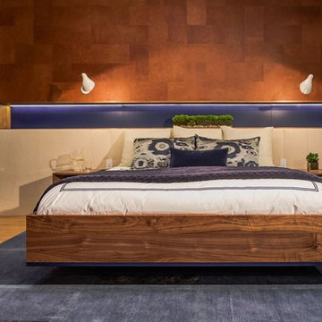 New York Bachelor Master Bedroom
