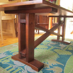 Hillcrest Trestle Table base - Dining Tables