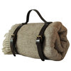 Llama Blanket With Leather Harness Carrier