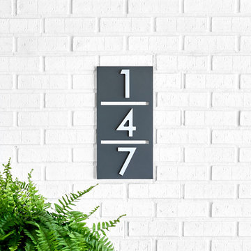 Wall Mounted Address Signs