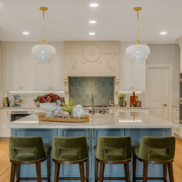 Denver Hilltop Modern French Kitchen