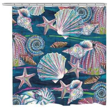 Jewels Of The Sea Shower Curtain