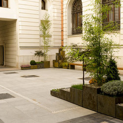 Zen Water Fountain --- bluConcept - Outdoor Fountains And Ponds