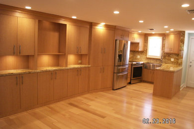 White Oak Kitchen and Floor