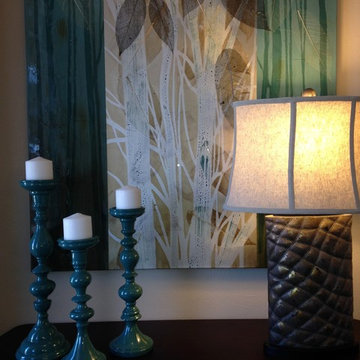 Interior Design - Canyon Lakes (Red, Aqua, Black)