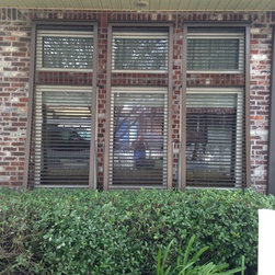 Operable Louver Bahama Shutters - Exterior Shutters