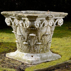 Antique Stone Wells by Ancient Surfaces - Outdoor Fountains And Ponds