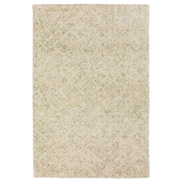 Dalyn Zoe Zz1 Vintage and Distressed Rug, Lime, 9'0"x13'0"