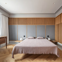 Large Herringbone on floor