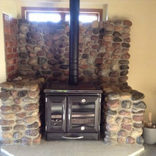 fireplace/ stove