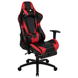 Gaming Chair Weight Activated Control, Red - Contemporary - Gaming Chairs -  by VirVentures | Houzz