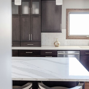 Wycliffe Contemporary Transitional Kitchen Remodel