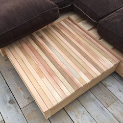 London Roof-top Sun Deck - Garden Coffee Tables