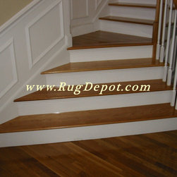Dynamic Brillant Herati Navy - Carpet Tiles