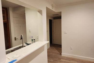Hallway - contemporary hallway idea in San Francisco