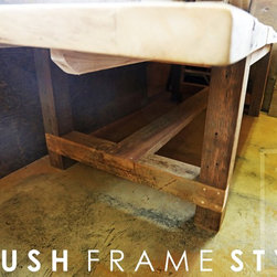 Reclaimed Wood Frame Tables - Products