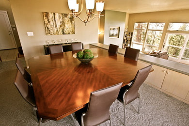 Elegant dining room photo in Other