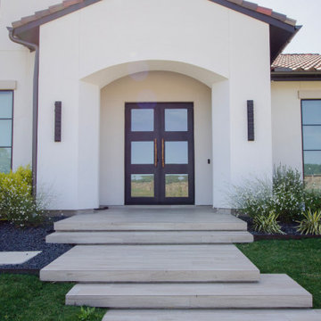 M2 Iron Doors DFW - Modern Double Doors