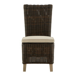 Finn Outdoor Dining Chair with Cushion - Outdoor Dining Chairs