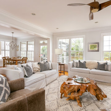 Mt. Pleasant Living Room, Kitchen & Patio Makover
