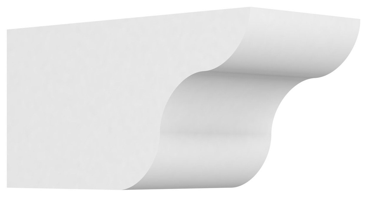 Standard Carmel Architectural Grade PVC Rafter Tail, 6