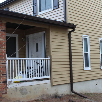 CertainTeed Siding& Trim & Royal Brown Gutter System
