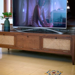 Metaphor | Media Cabinet in Teak Wood - Media Cabinets