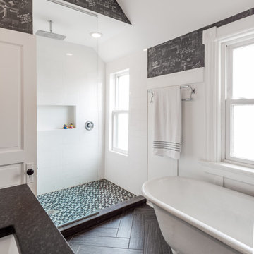 Victorian Modern Fusion Bathroom Remodel