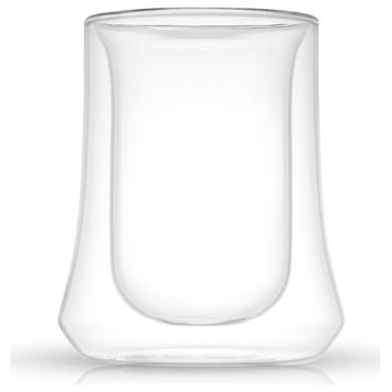 Cosmo Double Wall DOF Whiskey Glasses 8 oz, Set of 2