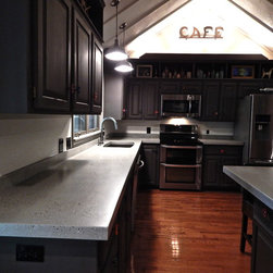 Platinum colored concrete - Products