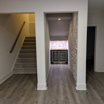 Upscale Full  Basement Design, Renovation, & Decor