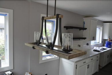 Inspiration for a modern kitchen remodel in Grand Rapids