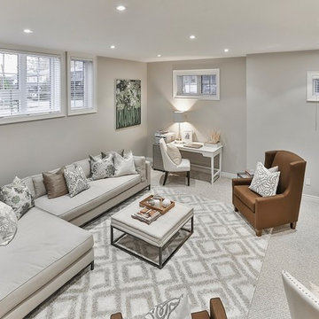 Davisville Area - Clients Basement