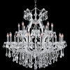 Artistry Lighting Maria Theresa Collection Chandelier, 36"x36", Chrome