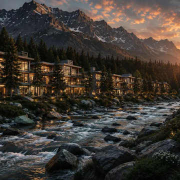 Alpine Residences Exterior Visualization