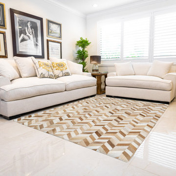 Cowhide Patchwork Rugs