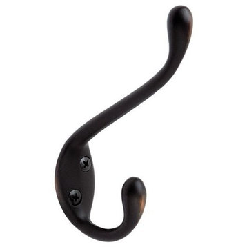 Large Coat and Hat Hook Individual Hook, Oil-Rubbed Bronze