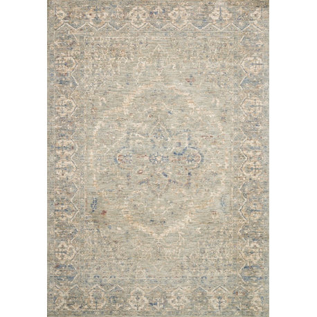 Loloi Revere Power Loomed Rev-02 Mist 11'-6" X 15'-6" Rectangle