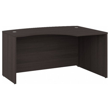 Studio C 60W x 43D Right Hand L-Bow Desk Shell in Storm Gray - Engineered Wood