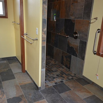 Curb-less Shower