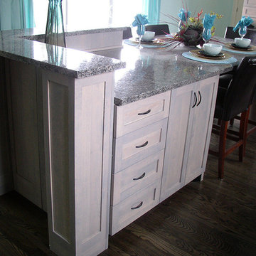 Peter Thomas Teal Accent Kitchen