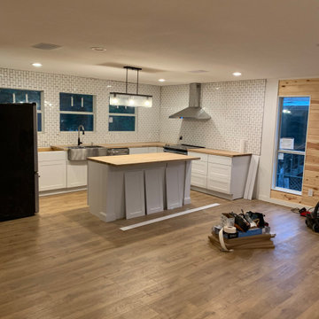 Full home remodel and reconstruction